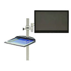 DAC MP-205 Space Saver System Multi-Purpose Shelf For Monitor Arms-Come with adjustable compression clamp for most round monitor arm posts (up to 1.65" in diameter)