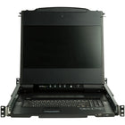 StarTech 17" HD Rackmount KVM Console, Dual Rail (RKCOND17HD)-1080p KVM console supports high-definition resolutions up to 1920x1080