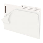 Pendaflex Slimtrim File Folders - Legal Size - Ivory - 100 Pack-2" capacity fastener