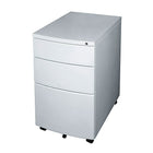 Heartwood 100-MMPUF Metal Mobile Box-Box-File Pedestal, Titanium-Mobile box-box-file metal pedestal includes two general purpose storage drawers along with a file drawer that fits either legal or letter size files