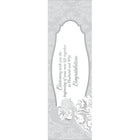 Rosedale 3-3/4" x 7-1/4" Money Holder Wedding Greeting Cards And Envelopes, 12 Pack (18026)-Card shop quality greeting cards