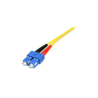 StarTech 4m Single Mode Duplex Fiber Patch Cable LC-SC-Suitable for installations under restrictive building codes, with LSZH rating