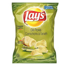 Lay's Dill Pickle Flavoured Potato Chips - 40g - 40 Pack-Dill Pickle