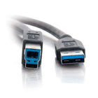 C2G 3m USB 3.0 A Male to B Male Cable (9.8ft)-Connector 1: (1) USB 3.0 A Male; Connector 2: (1) USB 3.0 B Male