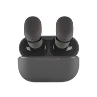 Basic Tech True Wireless Earbuds - Charcoal-Built-in microphone