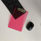 JAM Paper Small Plastic Memo Clipboard - 6" W x 9" H - Pink - 12 Pack-The writing clip boards are great for the office, sport coaches, home use, job use, warehouse work, or school.