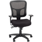 Tempur-Pedic Mesh Mid-Back Task Chair - Black-Breathable mesh back with built-in lumbar support to help relieve back strain