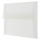 JAM Paper A6 Invitation Envelopes, 4.75 x 6.5, Clear Translucent Vellum, 100 Pack (13756g)-Size: A6 (4 3/4" x 6-1/2")