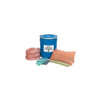 Zenith Safety Products Spill Kit, Hazmat, Truck 10-Gal Drum, 10-Gal Cap-Spill Type: Hazmat