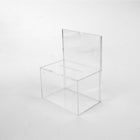 Wamaco Acrylic Ballot Box with Sign Holder (37-1027)-Perfect for draws, raffles, suggestions and contests.