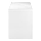 Monarch Specialties 7581 60" Computer Desk - High Glossy White L/R Face Drawer-Product dimensions: 60 inches L x 23.75 inches D x 30 inches H