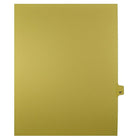 Mark Maker Legal Exhibit Index Tab Buff Single Tabs, 1/25th Cut, Letter Size, No Holes, Number 67, 25 Pack-Buff Single Tabs, 1/25th Cut