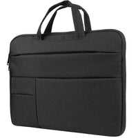 Vangoddy mPaneki Shoulder Carrying Bag Briefcase For 15.6" Laptop - Black-Hybrid Briefcase/Sleeve style carrying system
