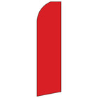 Swooper Banner Kit With Pole & Ground Spike, Red-Banner is approximately 32" wide and 132" tall, however once fully assembled, pole reaches 16' above ground!