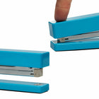 JAM Paper Modern Desk Stapler - Blue-Available in various beautiful colors, these staplers are perfect for adding a pop of color to any desk at home or at work.