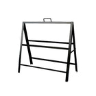 Futech Aframe008 Metal A-Frame, 30"W x 24"H insert size, Black-Double Sided Display