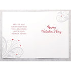 Rosedale Greeting Cards/Envelopes - Happy Valentine's Day Grandson - 5-1/2" x 8" - 12 Pack-Contains glitter or foil embellishments