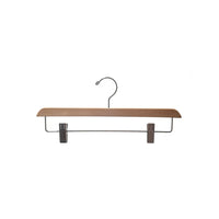 Eddie's 13-3/4" Wooden Bottom Hanger - Natural - 100 Pack-Hanger