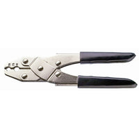 HVTools Connector Crimping Tool, Hex Type, 11" x 5" x 1", Silver/Black-HV Tools Connector Crimping Tools for RG59,62,8,11 Oval Type
