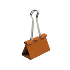 JAM Paper Binder Clips, Large, 41 mm, Orange, 12 Pack (340BCor)-12 pack