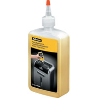 Fellowes Powershred Shredder Oil & Lubricant, 12 oz (35250)-Conditions cutters to extend the life of your shredder
