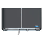 Cascades PRO Tandem Jumbo Roll Bath Tissue Dispenser, Double Roll - Dark Grey -A clean look and touchless experience