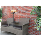 Westinghouse WES31, 1566 Infrared Electric Outdoor Heater, Table Top-17.32"W x 17.32""D x 25.98H