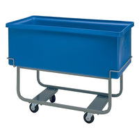 Techstar Plastics Heavy Duty Elevated Starcarts (330E-BLUE)-Volume Capacity: 9 cu. ft.
