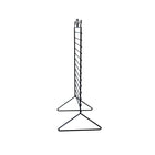 Futech Double-Sided Metal Countertop Accessories Rack, Black, 12 Hooks (A90)-Hooks sold separately
