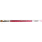 SCN Industrial Flat Artist Brush, Synthetic, Wood Handle, 1/4" Width - 36 Pack-Brush Width 1/4"