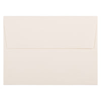 JAM Paper A7 Invitation Envelopes, 5.25 x 7.25, Strathmore Natural White Wove, 250 Pack (44507H)-Natural white Strathmore envelope