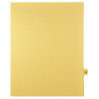 Mark Maker Legal Tabs - Letter Size - Buff - 1/15th cut - 25 tabs per package - 5 packages Pack - Number 102-Buff SingleTabs