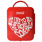 Coca-Cola World 1971 Series Mini Fridge 6 Can Cooler/Warmer-Celebrates the 50th anniversary of the iconic “I’d like to buy the world a Coke!” Unity campaign