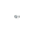 ASI Clothes Line, 6'-Polished stainless steel unit has spring actuated 6' (1829 mm) vinyl cord with white vinyl knob and locking nut to hold stretched line taut.