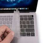 JCPal FitSkin Clear Keyboard Protector for MacBook Air 13” (2018 - 2019)-Washable material