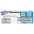 Ziploc Two Gallon Freezer Bags, 13" x 15", 100 Pack-Plus, these tough, durable bags feature our Smart Zip Plus seal-it lets you feel, hear and see the bag close from edge-to-edge, so you can feel confident your food is protected from freezer burn.