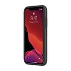 Incipio Duo Phone Case for iPhone 11/XR- Black-Soft-touch finish