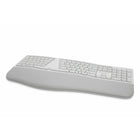 Kensington Pro Fit Ergo Wireless Keyboard - Grey-Split and sloped keyboard with adjustable reverse tilt positions hands, wrists, and forearms for comfort and neutral alignment