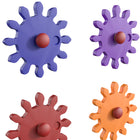 Flash Furniture Bright Beginnings Commercial Grade 79 Piece Multicolor Chain, Gears Accessories for Modular STEAM Wall Systems-Teach Cause and Effect, Logic and Reasoning Skills