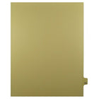 Mark Maker Legal Exhibit Index Tab Buff Single Tabs, 1/25th Cut, Letter Size, No Holes, Number 172, 25 Pack-Buff Single Tabs, 1/25th Cut