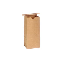 Wamaco 1 lb. Coffee Bag, Kraft, 100 Pack-Dimensions: 4-1/4" x 9-3/4" x 2-1/2"