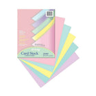 Pacon Array Card Stock, 65 lb., Pastel Colours, 100 Sheets Pack (PAC101315)-Heavyweight, 65 lb.