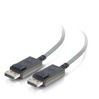 C2G 25 ft Displayport Cable With Latches M/M, Black (54404)-Directly connect a DisplayPort output to a DisplayPort input