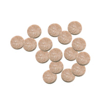 Scratch Guard 1" Felt Pads - Beige - 16 Pack-1" diameter
