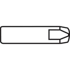 Bernard Elliptical Consumables, 50 Pack-CONTACT TIPS, 7400 Series, 1.25" Long Standard