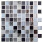 CTG Brands Square Glossy Wall Tile, 10" x 10", Black, 6 Pack-Set: comes in a box of 6 premium quality wall tiles, suitable for smooth and clean surfaces