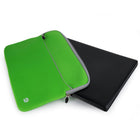 Vangoddy 13.3" Neoprene Laptop Sleeve - Green-Protects your Laptop from bumps, shock and scratches. It incorporates a lightweight design for easy mobility and a heavy duty zipper closure. Water Resistant. Lets you tote your Laptop anywhere, conveniently and safely, in any briefcase or backpack!