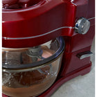 Kenmore Elite Ovation Stand Mixer with Pour-In Top - 5 qt - Burgundy-Attractive contemporary metallic burgundy colour
