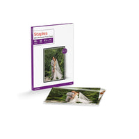 Staples Ultra Premium Photo Paper - Glossy - 8-1/2" x 11" - 50 Pack-For sparkling photos that resist fading