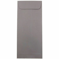 JAM Paper #10 Policy Business Envelopes - 4.125" x 9.5" - Dark Grey - 25 Pack-Colour: Gray